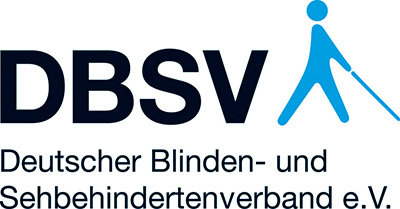 Logo des Deutschen Blinden- und Sehbehindertenverbands.